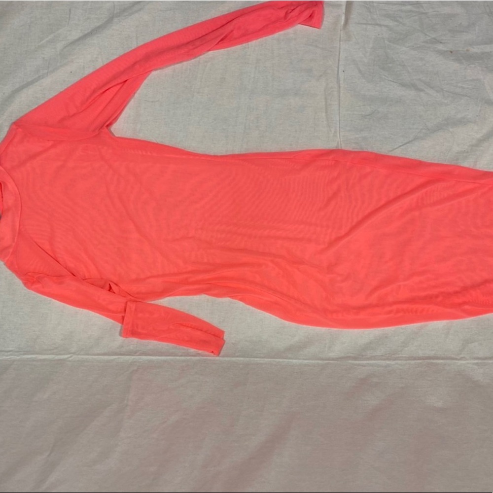 sexy pink cover-up